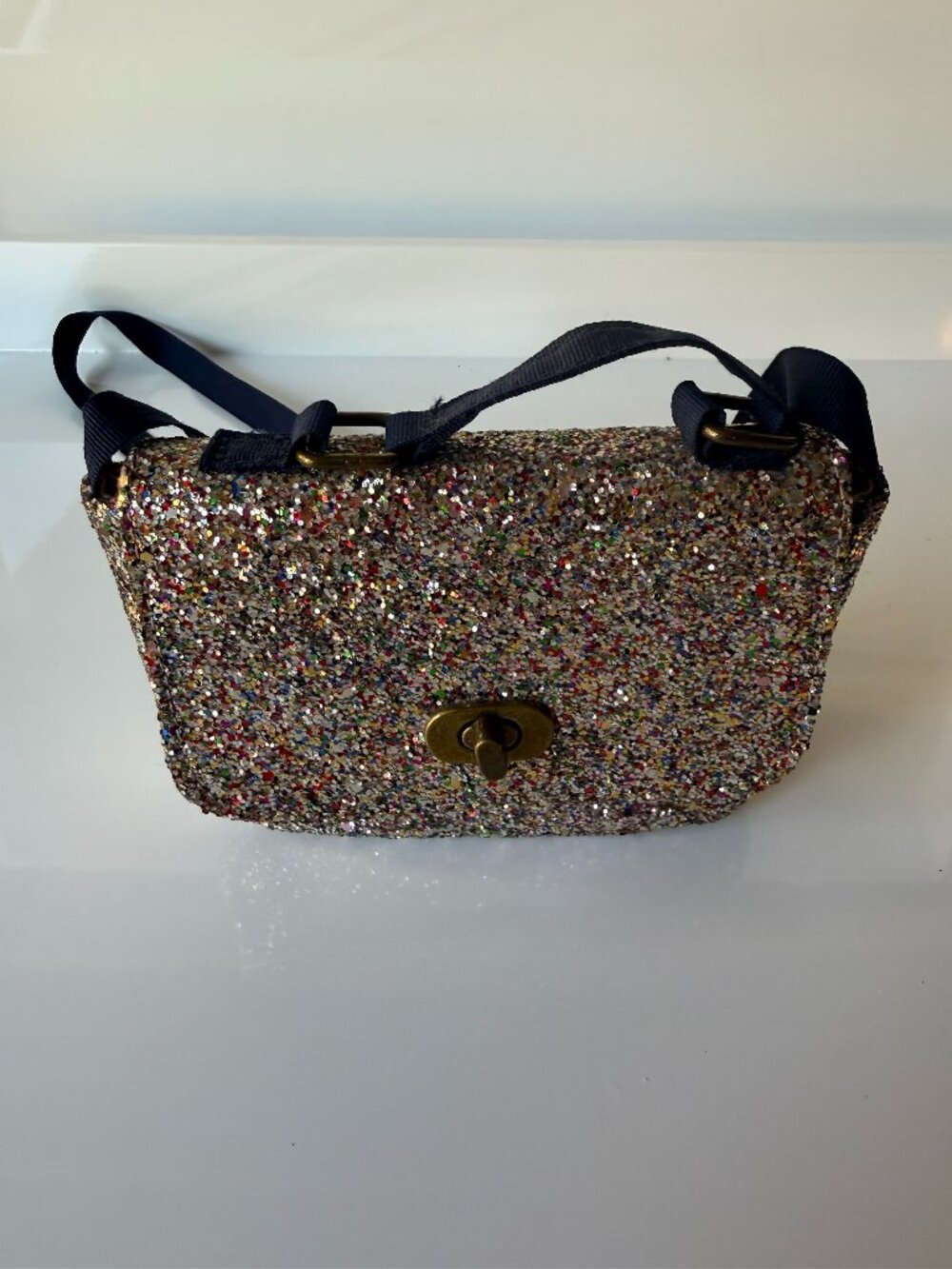 JCrew Girls Glitter Purse